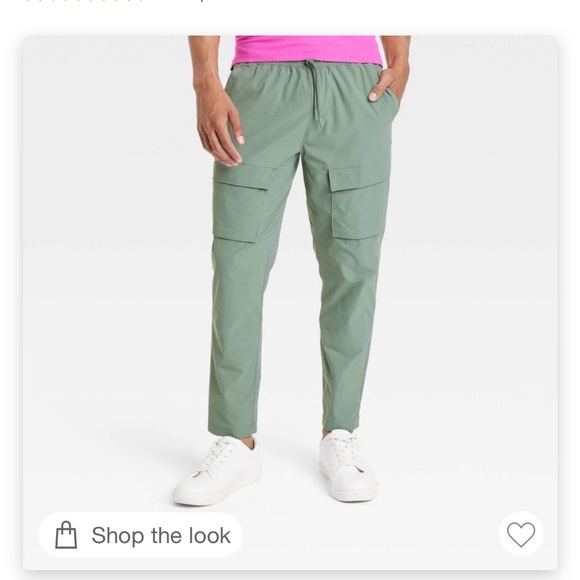 All in Motion Green Cargo Pants - Picture 2 of 10